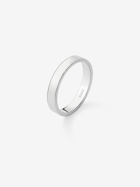 Alianza de boda de platino