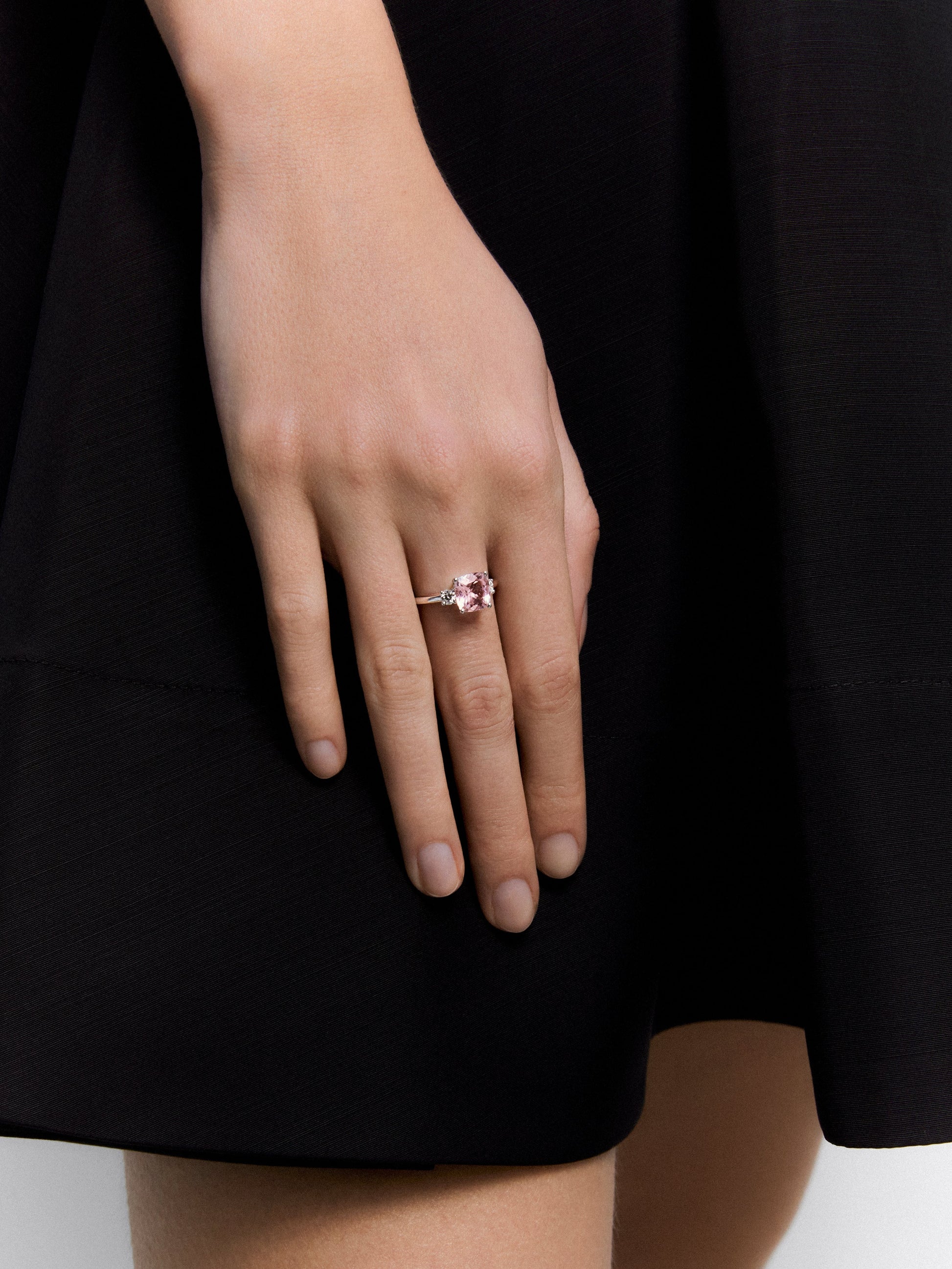 Anillo Veris morganita 2,04 quilates