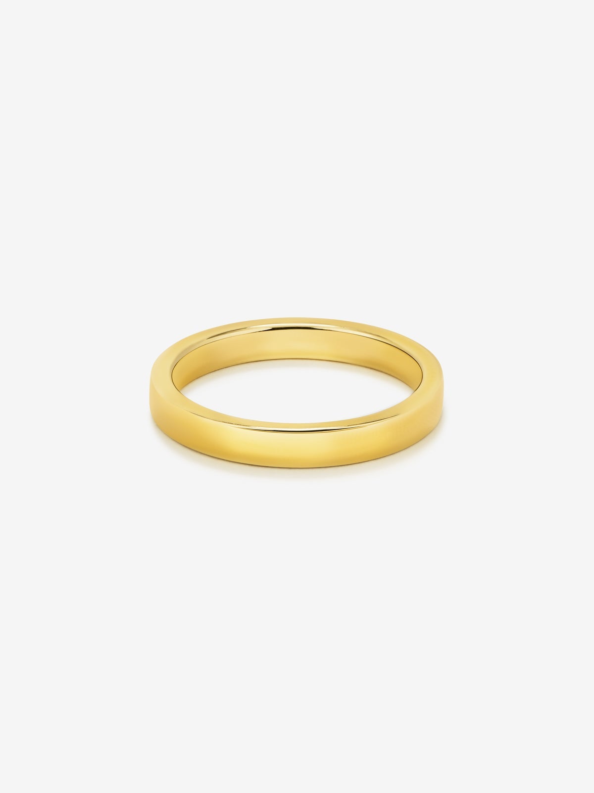 Alianza de oro amarillo de 18K