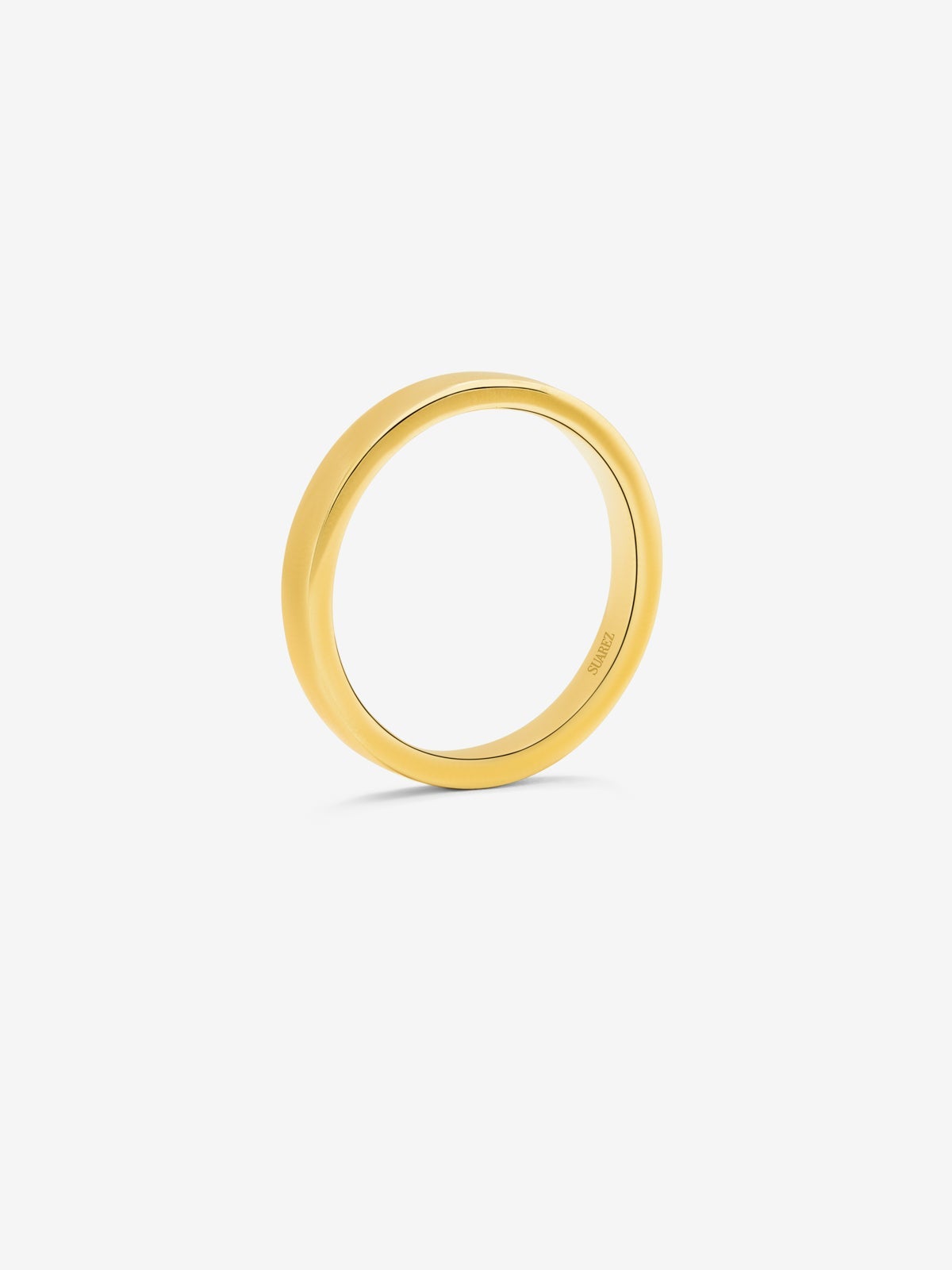 Alianza de oro amarillo de 18K