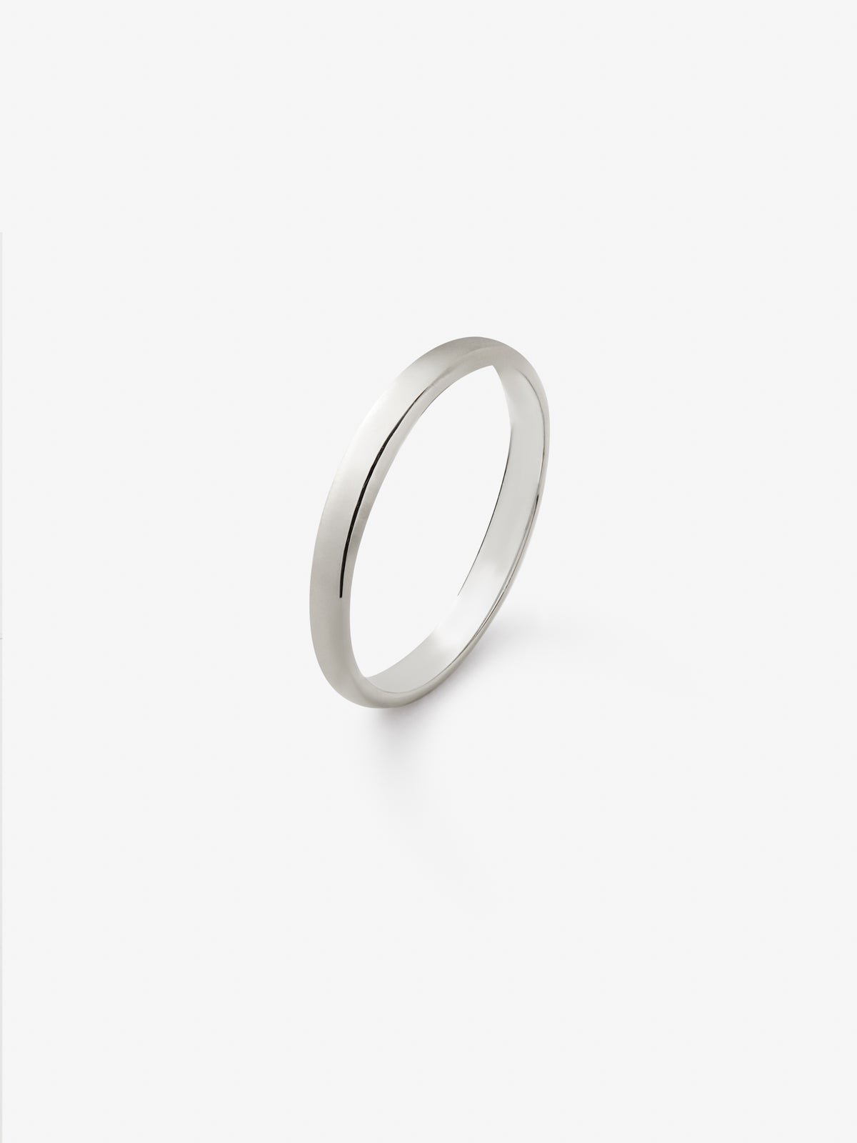 Alianza de boda de platino