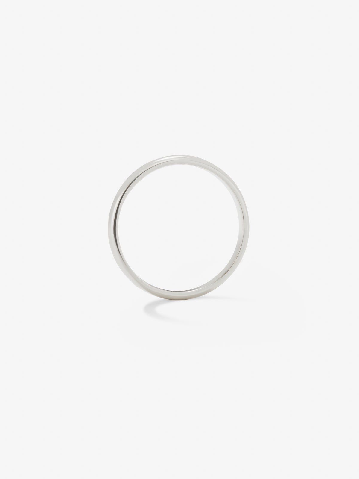 Alianza de boda de platino
