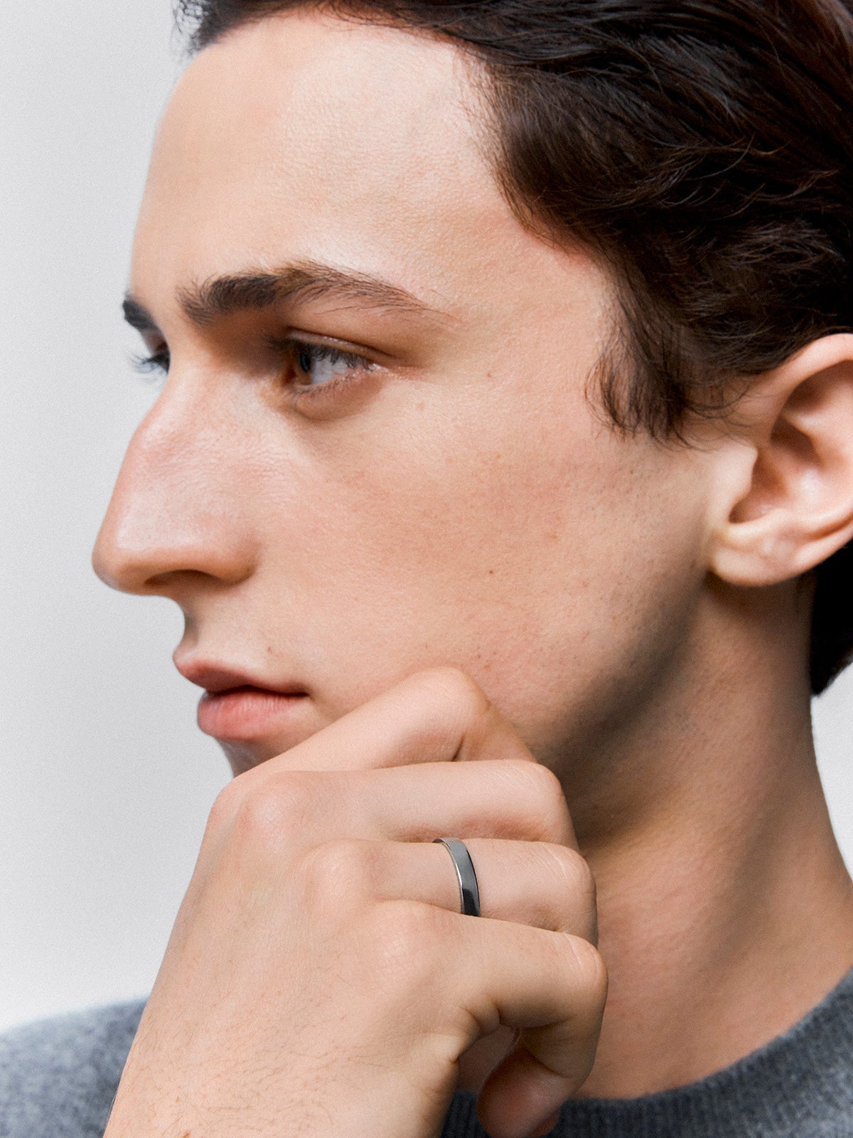 Alianza de boda de platino