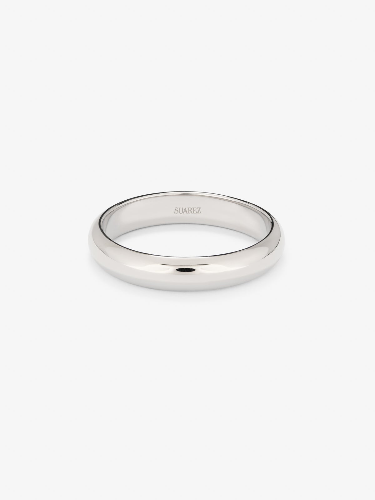 Alianza de boda de platino 950