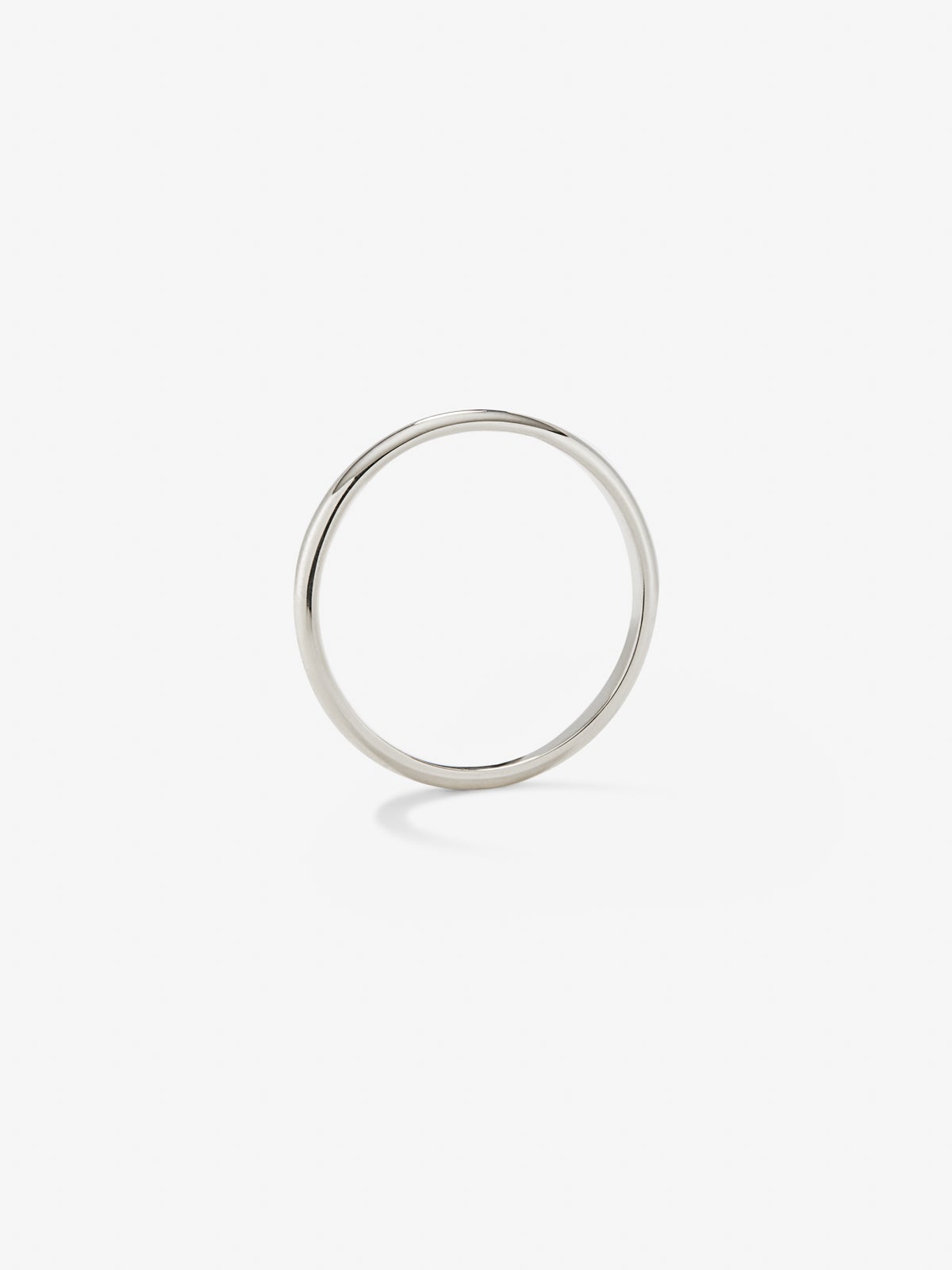 Alianza de boda de platino