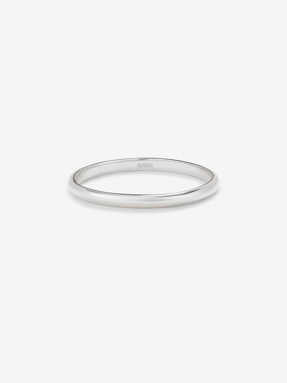 Alianza de boda de platino