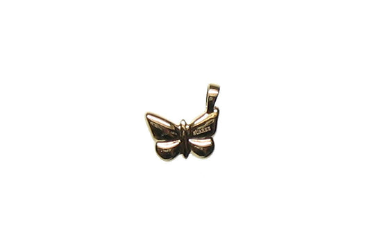 Charm mariposa de oro amarillo de 18K