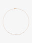 Collar gargantilla de oro rosa de 18K con diamantes