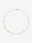 Collar de oro amarillo de 18K