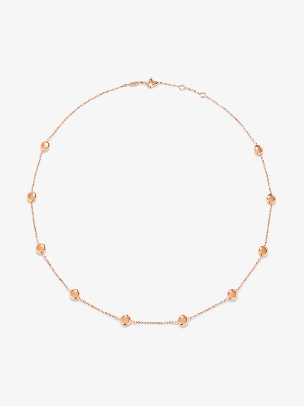 Colgante de oro rosa de 18K