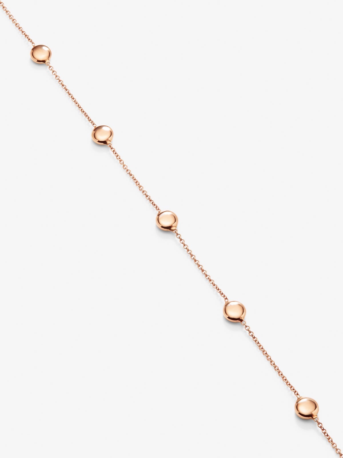 Colgante de oro rosa de 18K