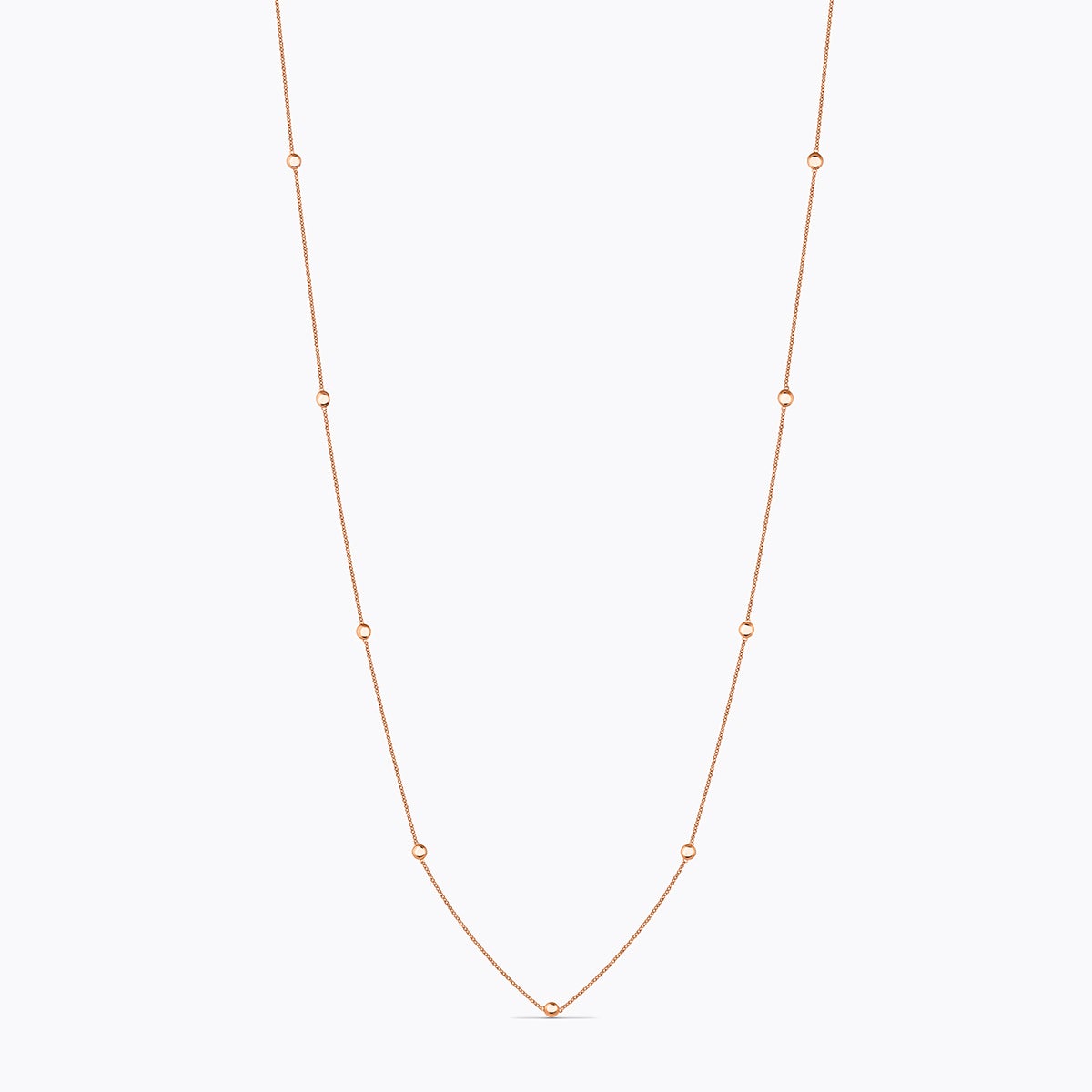 Colgante de oro rosa de 18K