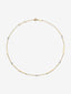 Colgante con barras de oro amarillo de 18K y diamantes en talla brillante con un total de 0,17 cts
