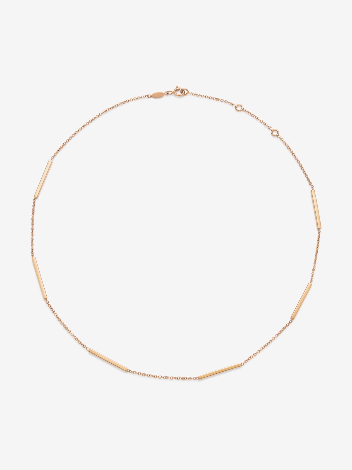 Colgante de oro rosa de 18K