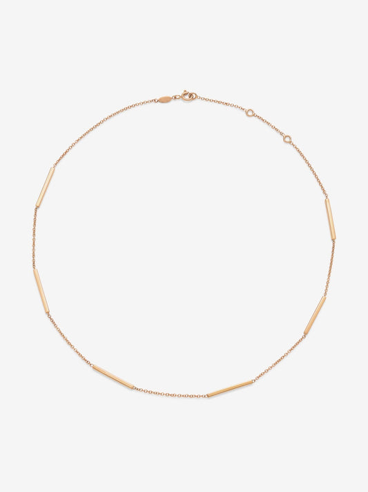 Colgante de oro rosa de 18K