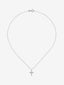 Colgante de grace de oro blanco con diamante