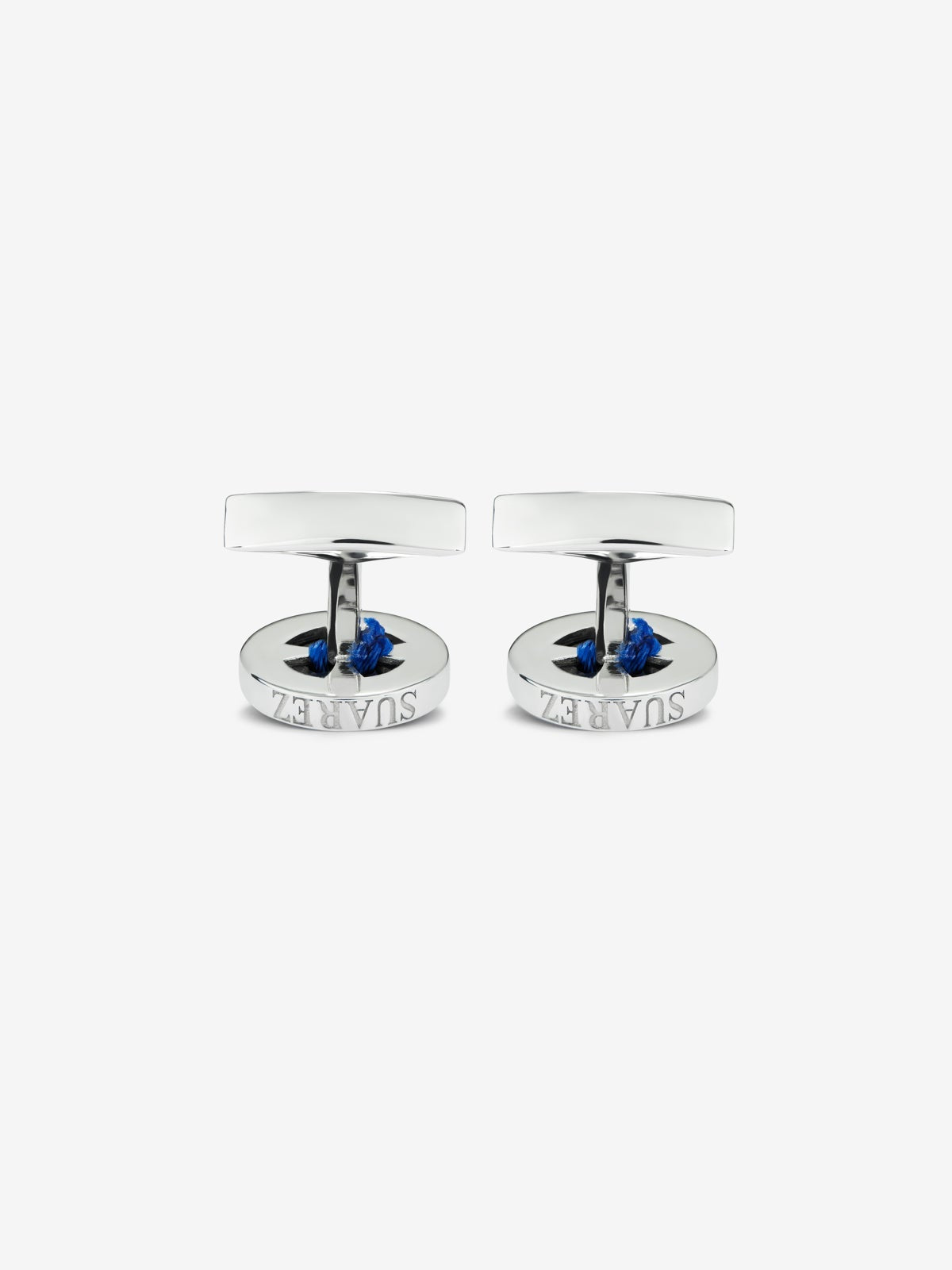 Gemelos de plata 925 y onix