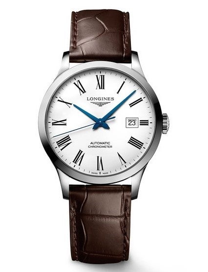 Reloj Blanco 12 Romano Colección Longines Record