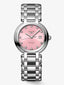 Reloj Longines Primaluna de acero inoxidable con cristal de zafiro, índices de diamantes y movimiento automático