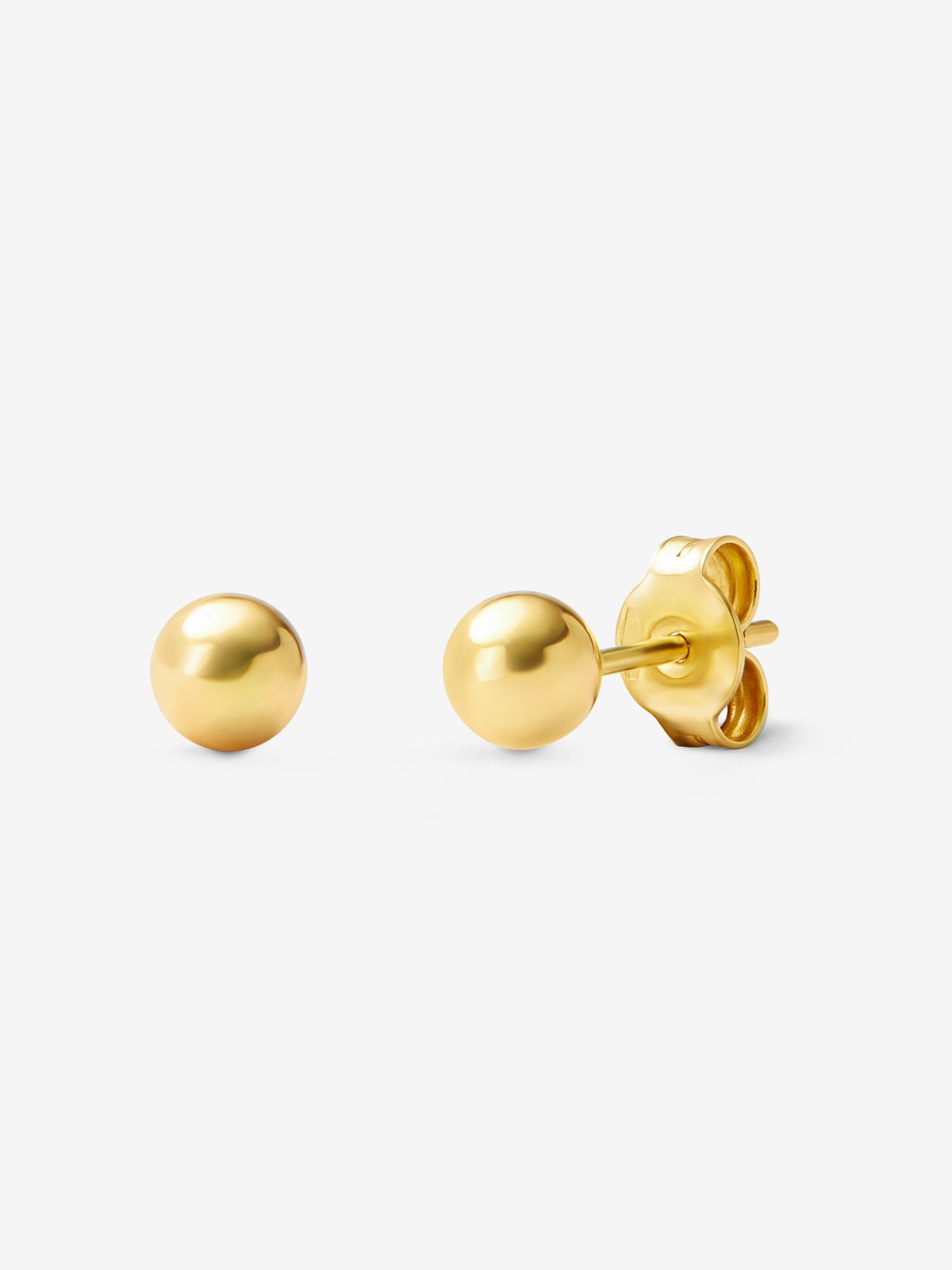Pendientes de oro amarillo de 18K