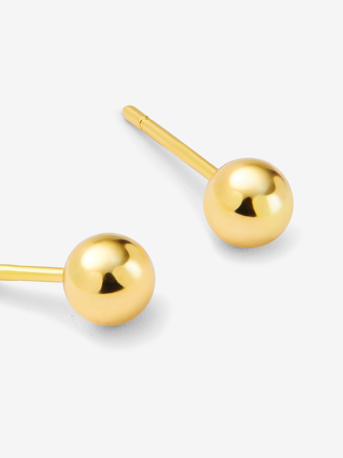 Pendientes de oro amarillo de 18K