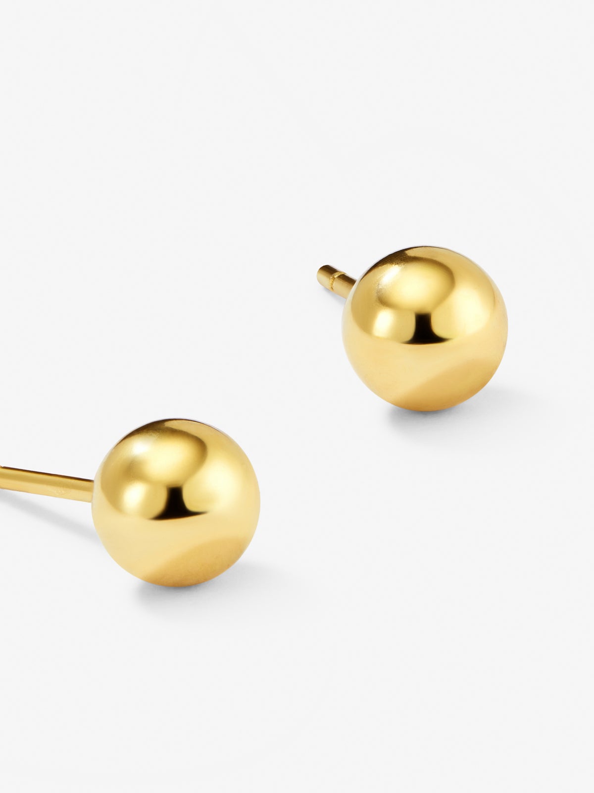 Pendientes de oro amarillo de 18K