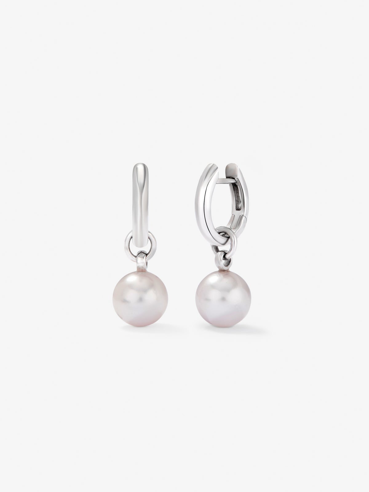 Pendientes de plata 925 con perlas australianas de 8,5 mm