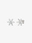 Pendientes de oro blanco de 18K con 2 diamantes en talla brillante con un total de 0,35 cts y 12 en talla marquise con un total de 1,9 cts