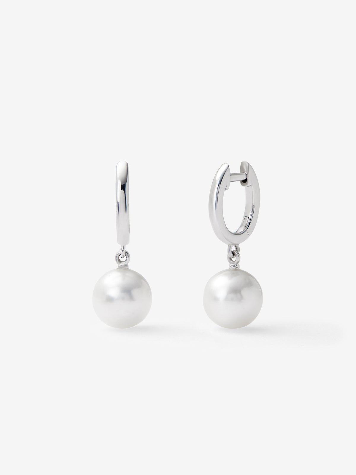 Pendientes de plata 925 con perlas australianas de 8,5 mm