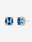 Pendientes de plata con topacio London