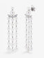 Pendientes de oro blanco con diamantes y perla Akoya