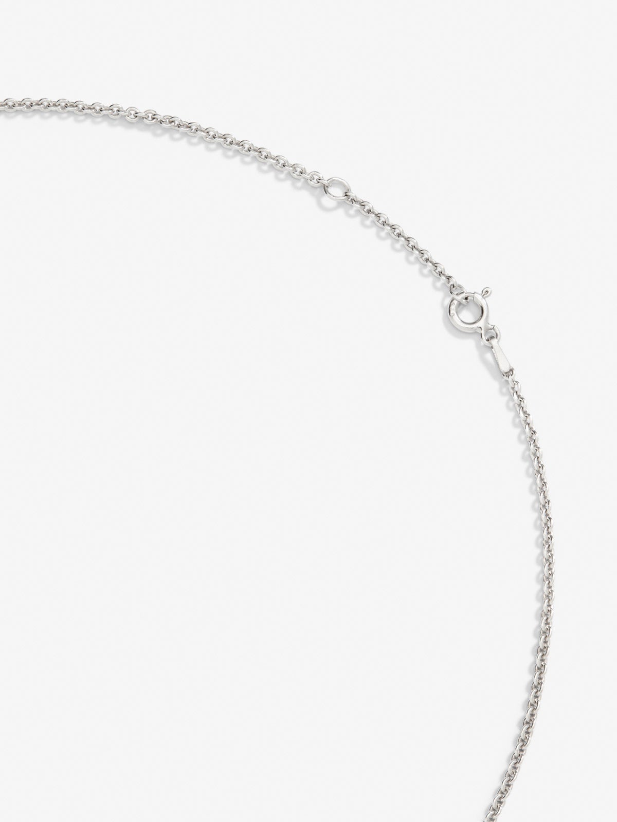 Colgante cadena de plata 925 con amatista morada