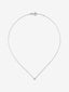 Colgante de oro blanco de 18kt con diamantes