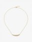 Colgante de oro amarillo de 18K con 24 diamantes en talla brillante con un total de 0,2 cts