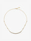 Colgante de oro amarillo de 18K con 18 diamantes en talla brillante con un total de 0,25 cts