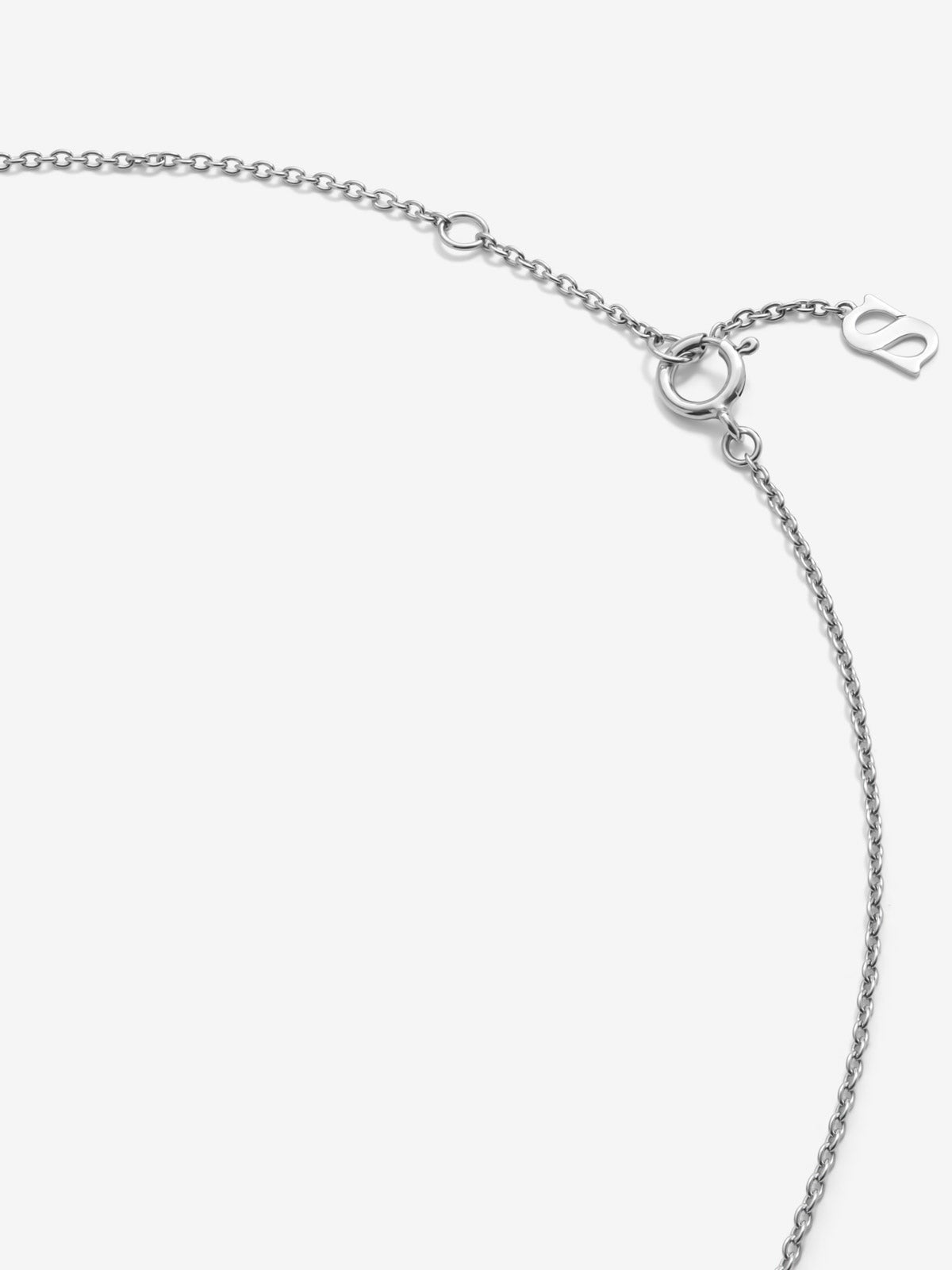 Colgante de plata 925 con topacio azul London y azul swiss
