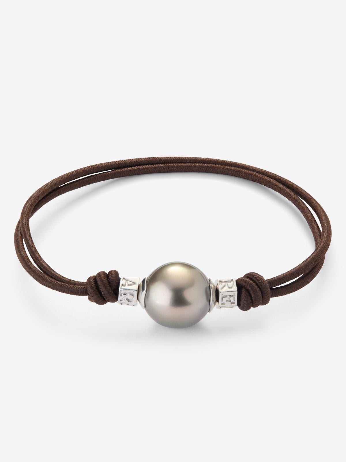 Pulsera one con perla tahití y detalles de plata 925