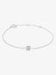 Colgante de oro blanco de 18kt con diamantes