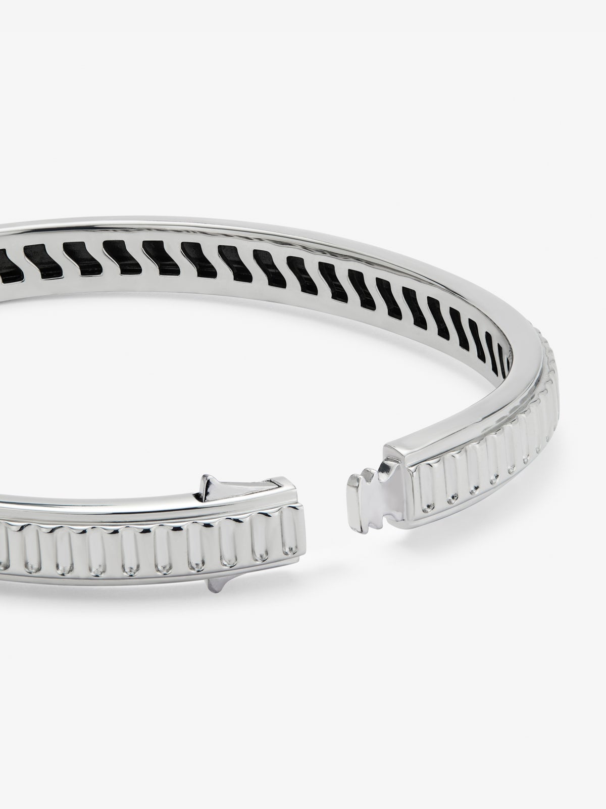 Pulsera rígida de plata 925 talla 19