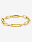 Pulsera eslabones mediana de oro amarillo de 18K