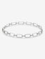 Pulsera de oro blanco de 18K con diamantes blancos en talla brillante de 0,3 cts