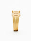 Anillo de oro amarillo de 18K con 26 diamantes en talla brillante con un total de 0,08 cts y forma de tigre
