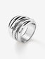 Anillo multibrazo de plata 925