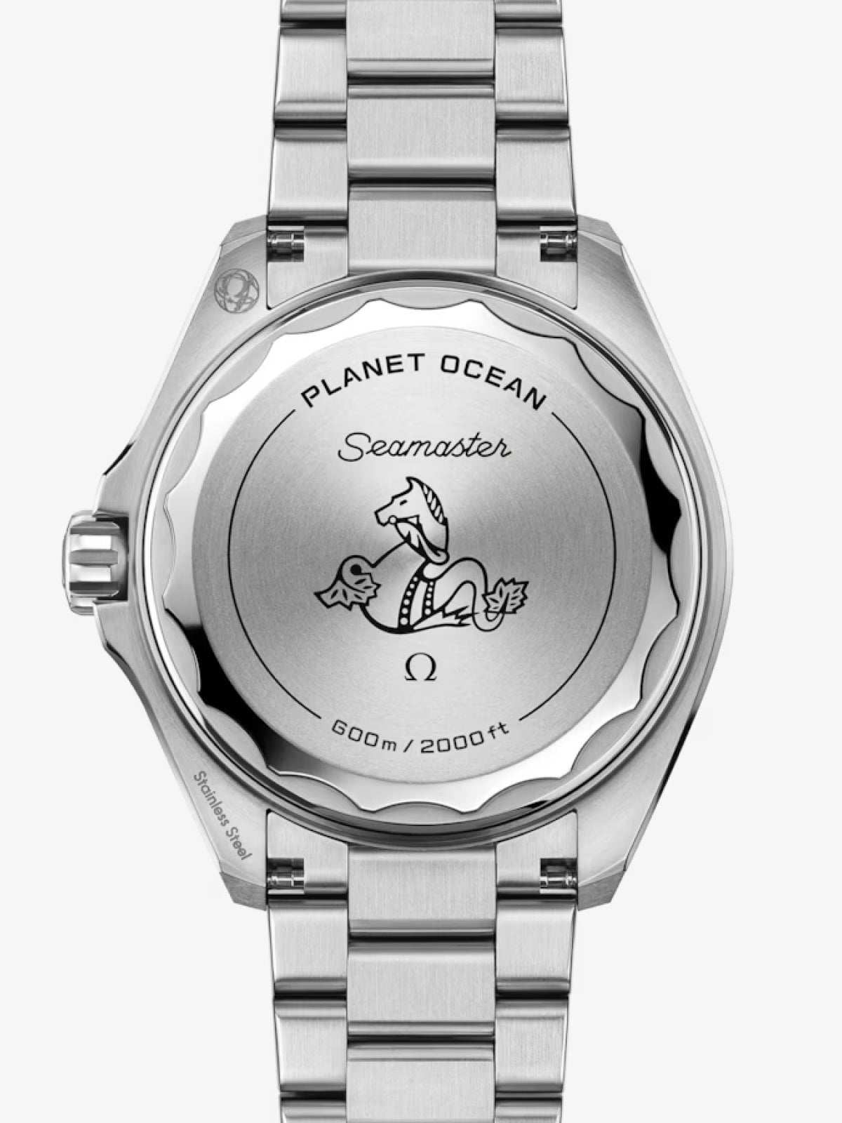 Seamaster Planet Ocean 600M 42 mm, acero con acero