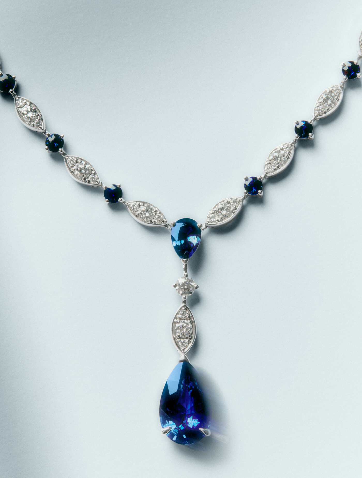 Collar de Zafiros y diamantes | Joyería Suarez