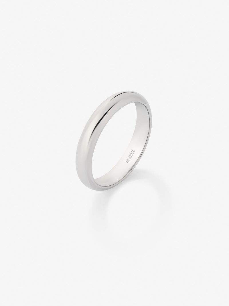 950 platinum wedding band image number 0