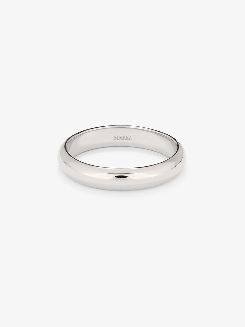 950 platinum wedding band image number 1