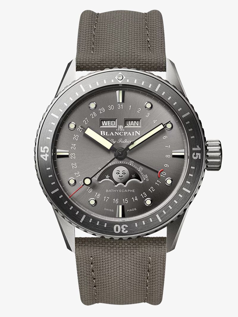 Blancpain Bathyscaphe Quantième Complet Phases de Lune image number 0