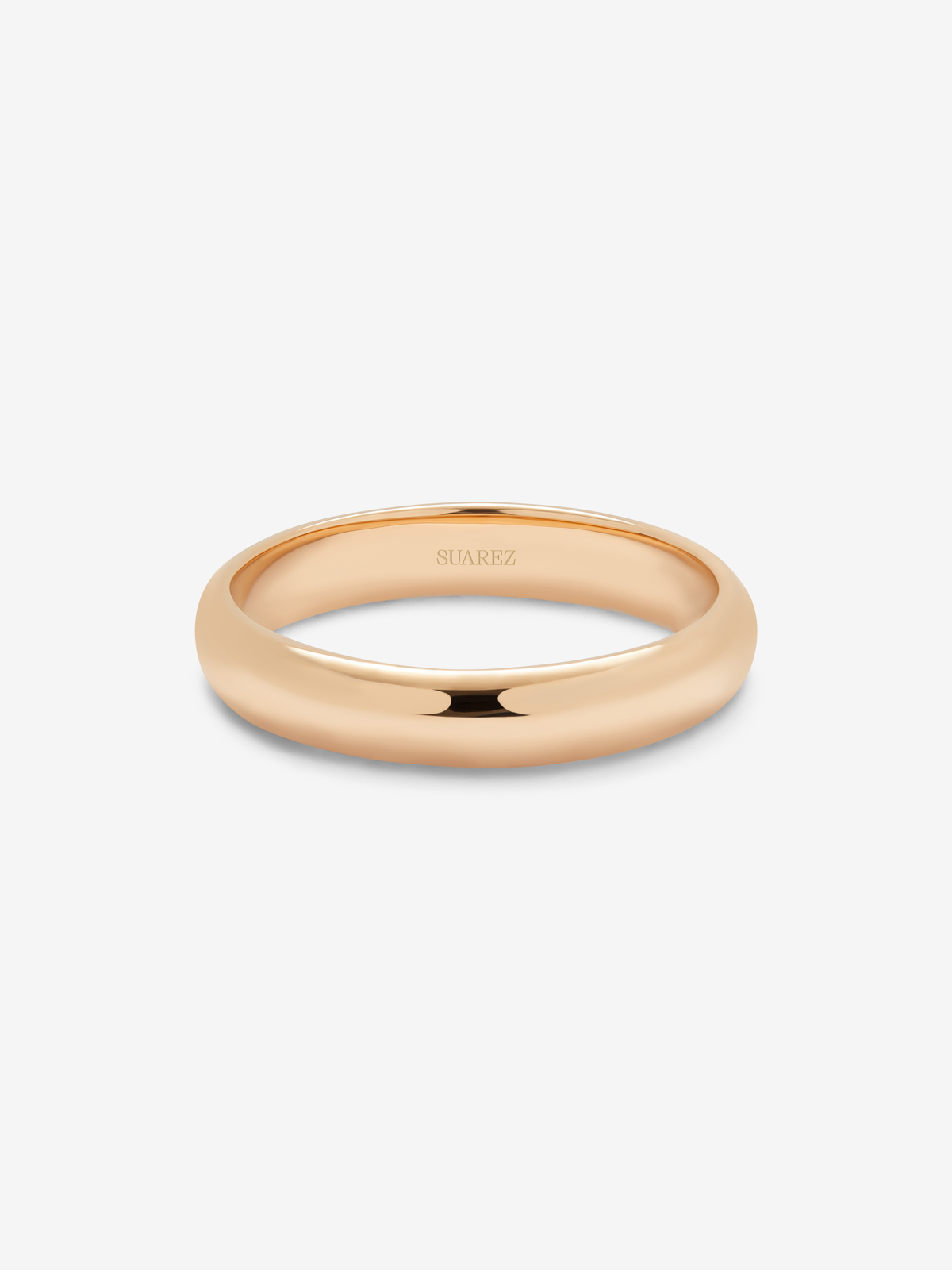 18kt rose gold wedding alliance