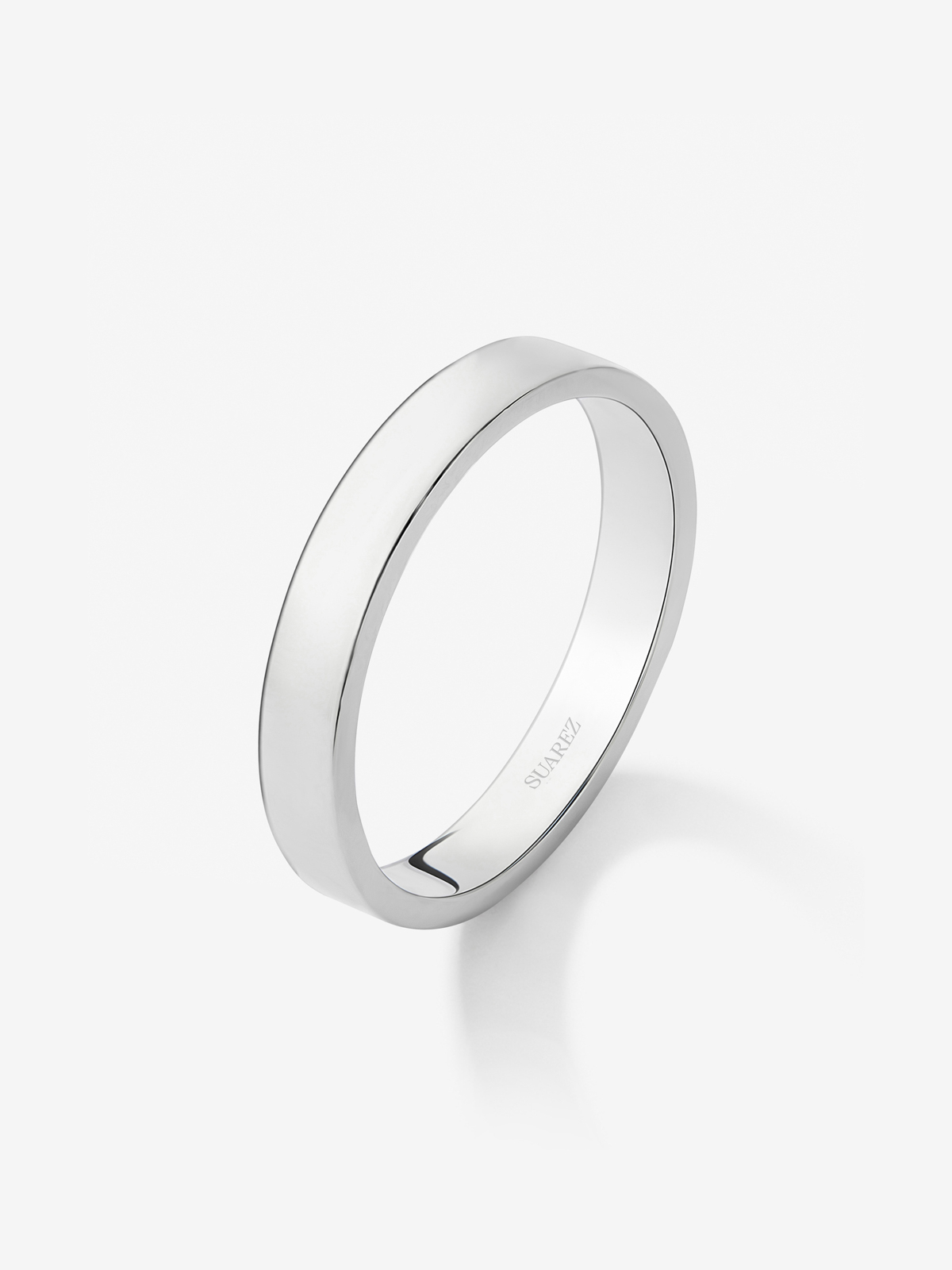 18K White Gold Wedding Alliance of 3.15mm
